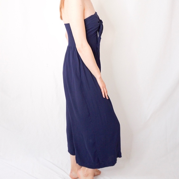 URBAN OUTFITTERS Strapless Tie Jumpsuit 0996 - Picture 3 of 8